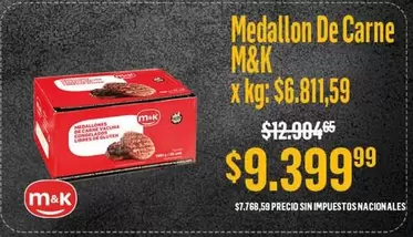 M&K - Medallon De Carne