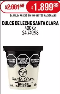 Santa Clara - DULCE DE LECHE