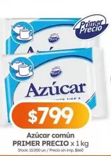 Primer Precio - Azúcar común