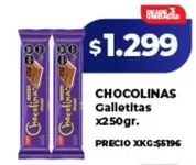 chocolinas - Galletitas