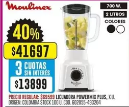 Moulinex - POWERMIX PLUS