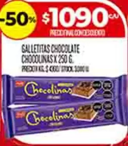 chocolinas - GALLETITAS CHOCOLATE