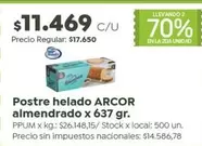 Arcor - Postre helado almendrado