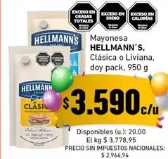 Hellmann's - Mayonesa