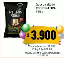 Queso rallado