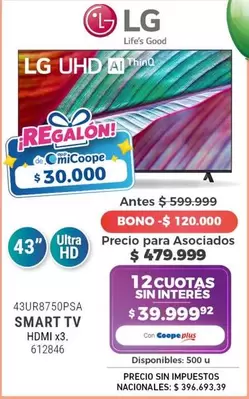 LG - SMART TV