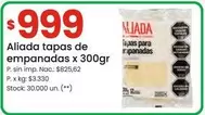 X$ - Tapas De Empanadas