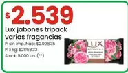 Lux - Jabones Tripack