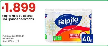Felpita - Rollo De Cocina