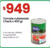 X$ - Tomate cubeteado