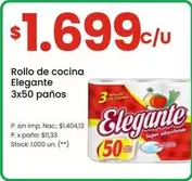 Elegante - Rollo de cocina