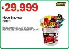 Silisur - Kit de limpieza balde