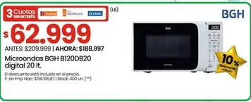 BGH - B120DB20 digital 20 It