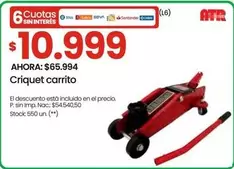 Criquet carrito