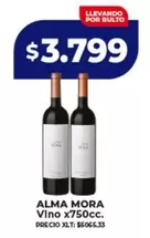 Alma Mora - Vino x750cc.