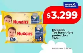 Huggies - Toa hum triple proteccion