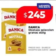 Dánica - Mostaza seleccion granos x60g