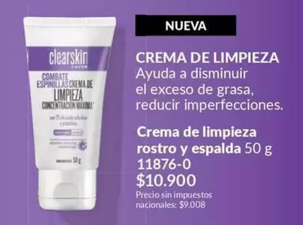 Máxima - CREMA DE LIMPIEZA