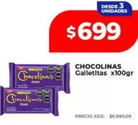 chocolinas - Galletitas