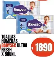 Babysec - ULTRA FRESH