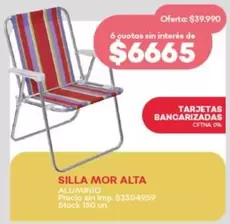 Mor - SILLA MOR ALTA