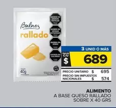 Bulnez - Alimento
