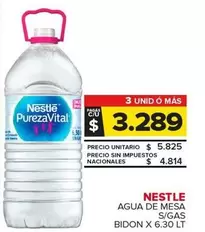 Nestlé - Agua De Mesa S/Gas 