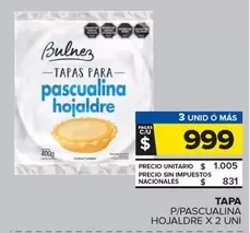 Bulnez - Tapa