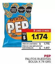 Pep - Palitos Rueditas