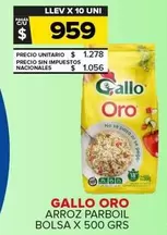 Gallo Oro - Arroz Parboil