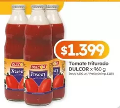 Dulcor - Tomate triturado