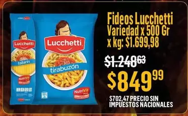 Lucchetti - Fideos