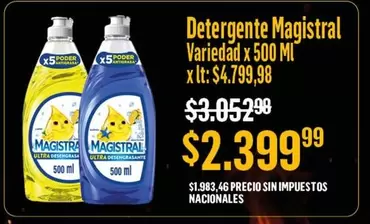 Magistral - Detergente