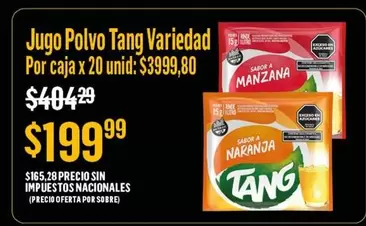 Tang - Jugo Polvo Variedad