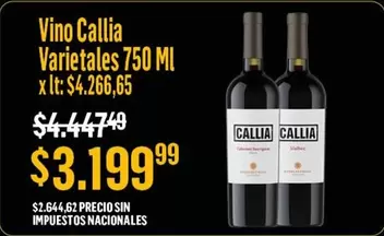 Callia - Varietales 750 ML