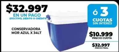 Mor - AZUL X 34LT