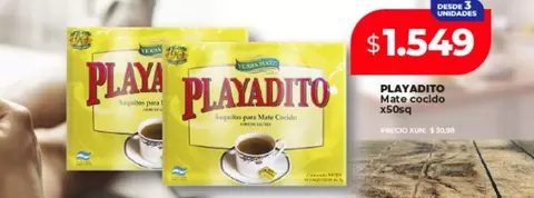 Playadito - Mate cocido
