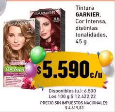 GARNIER - Cor Intensa, distintas tonalidades