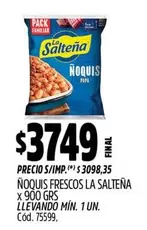 La Salteña - ÑOQUIS FRESCOS