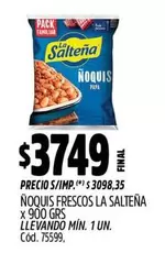 La Salteña - ÑOQUIS FRESCOS