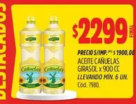 cañuelas - GIRASOL X 900 CC