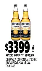 Corona - CERVEZA  x 710 CC