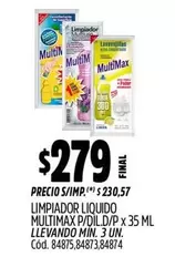 Multimax - LIMPIADOR LIQUIDO