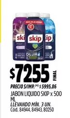 Skip - JABON LIQUIDO x 500 ML