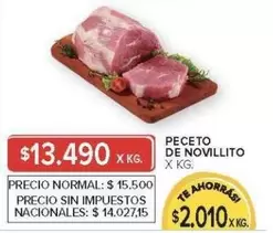 X$ - PECETO DE NOVILLITO