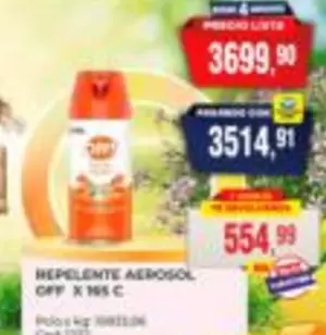 Off - REPELENTE AEROSOL