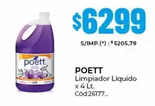 Poett - Limpiador Líquido