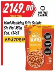 King - Mani Frito Salado