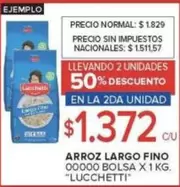 Lucchetti - ARROZ LARGO FINO