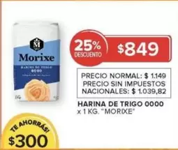Morixe - HARINA DE TRIGO 0000